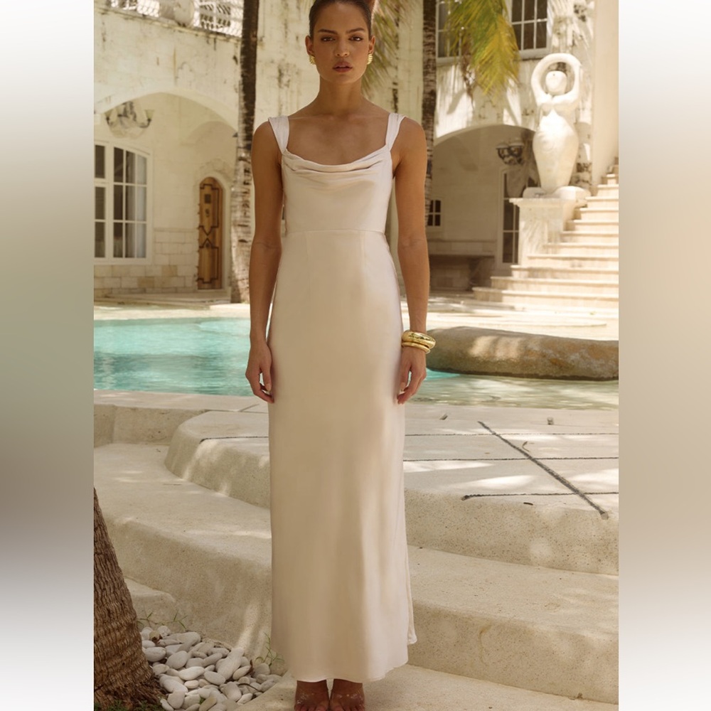 MARGOT MAXI DRESS - IVORY